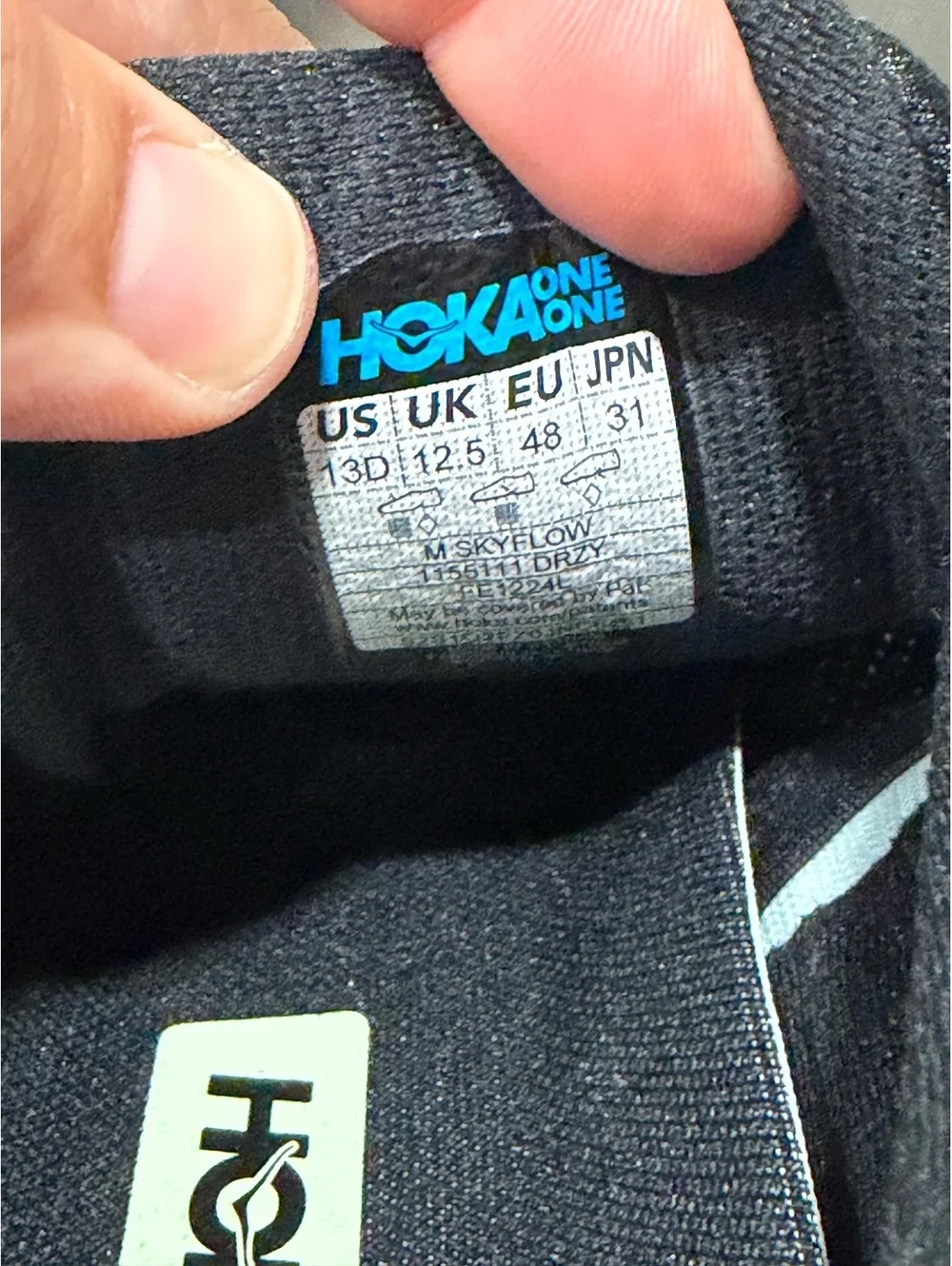 Size 13 - Hoka Skyflow “Druzy Droplet”